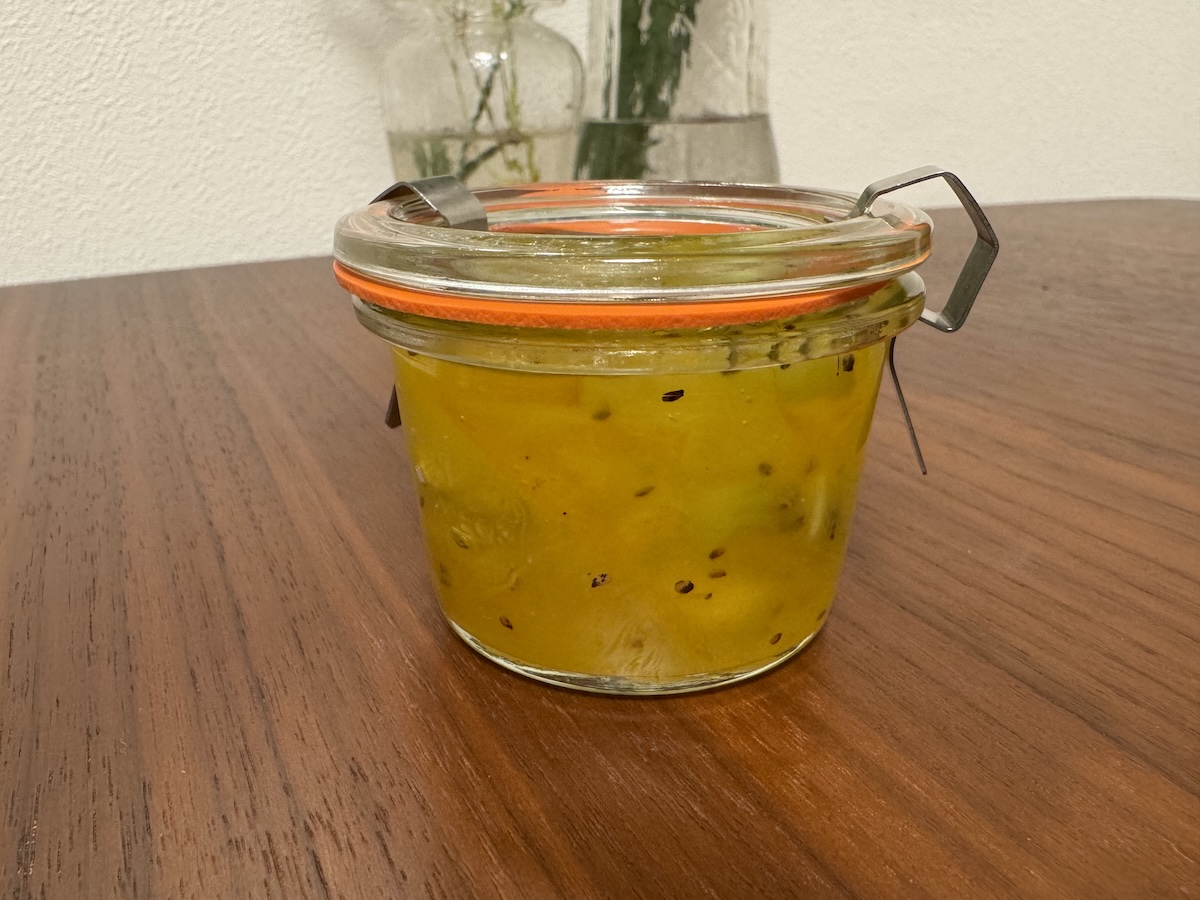 キウイと宇和ゴールドのジャム