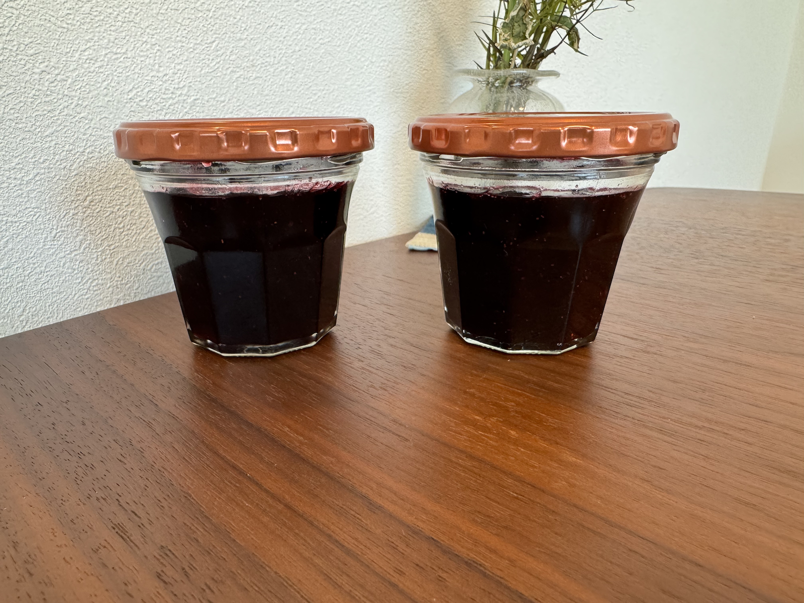 とっても簡単、ブルーベリージャム